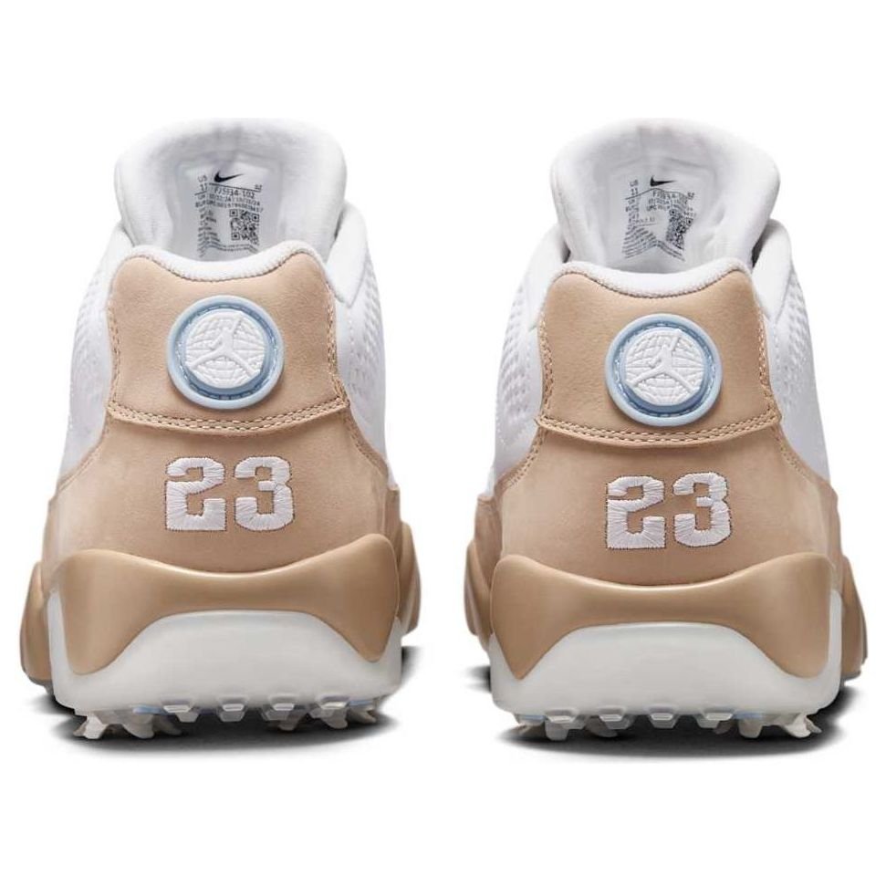 Air Jordan 9 Retro Low Golf 'White Linen' FJ5934-102 - Image 5