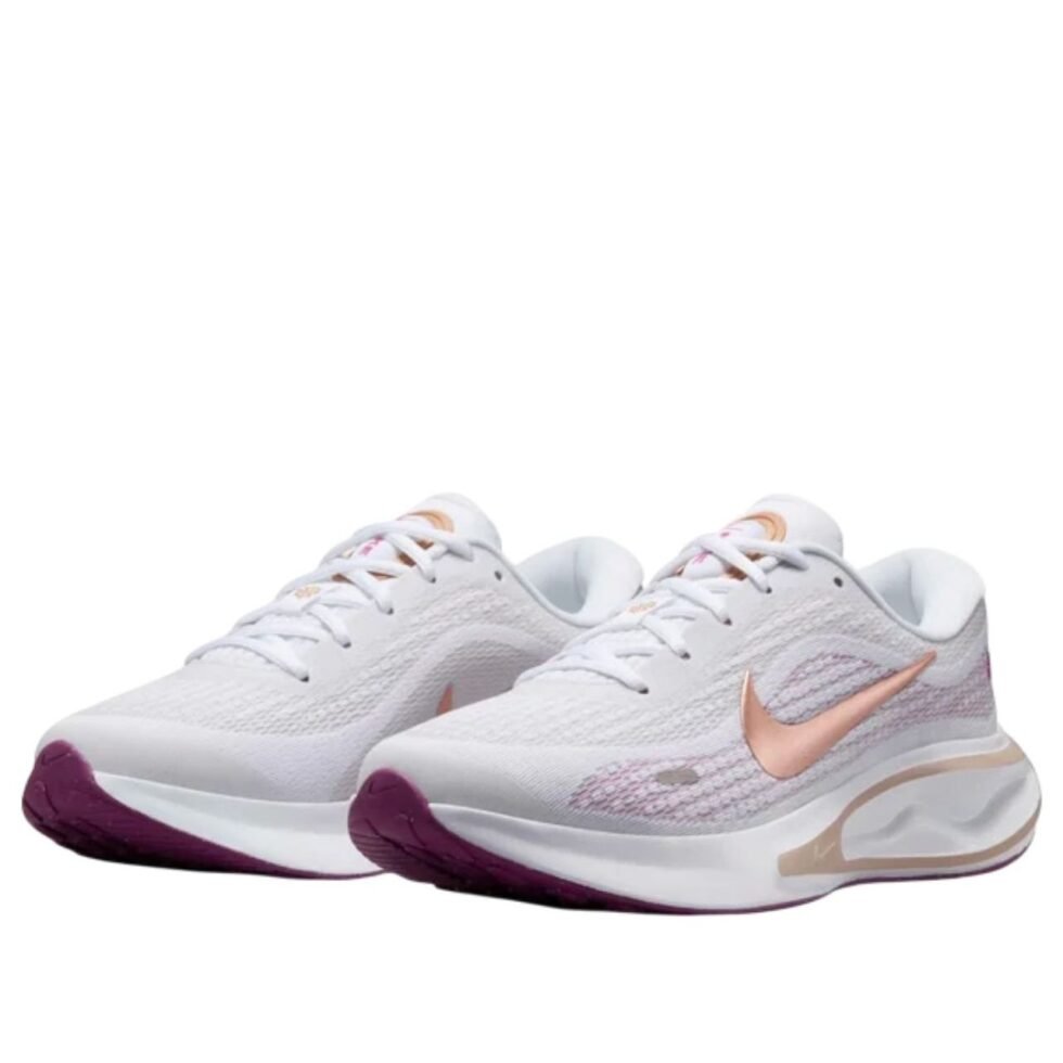 (WMNS) Nike Journey Run 'White Hot Fuchsia Platinum Violet' FJ7765-108 - Image 4