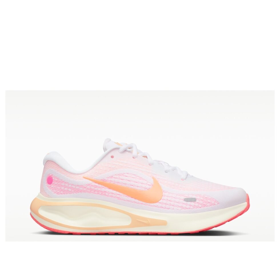 (WMNS) Nike Journey Run 'White Ice Peach Orange Pulse' FJ7765-118 - Image 6