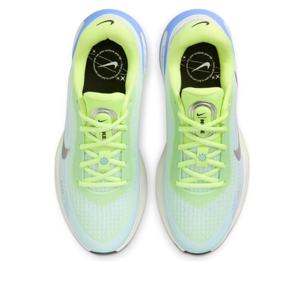 (WMNS) Nike Journey Run 'Light Lemon Twist Glacier Blue Silver' FJ7765-700 - Image 2