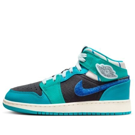 (GS) Air Jordan 1 Mid 'Inspired by the Greatest Aquatone' FJ9482-004
