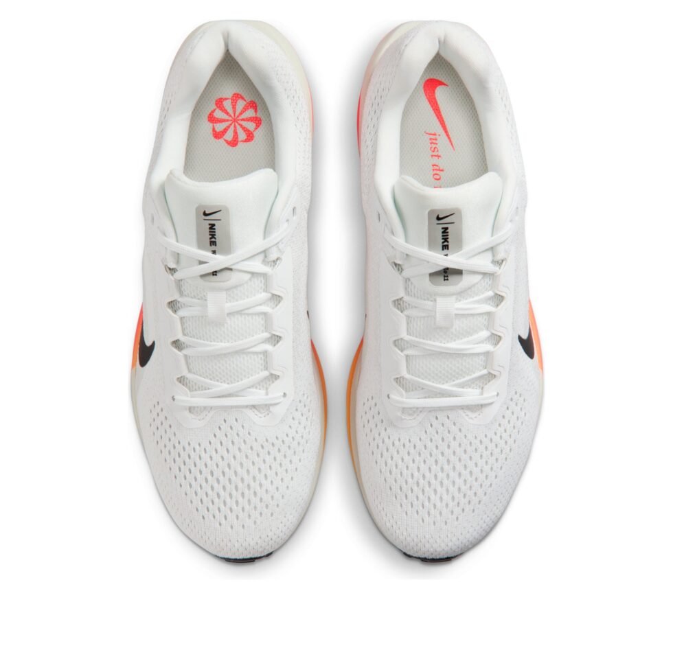 Nike Winflo 11 'Peak White Bright Deep Red' FJ9509-111 - Image 2