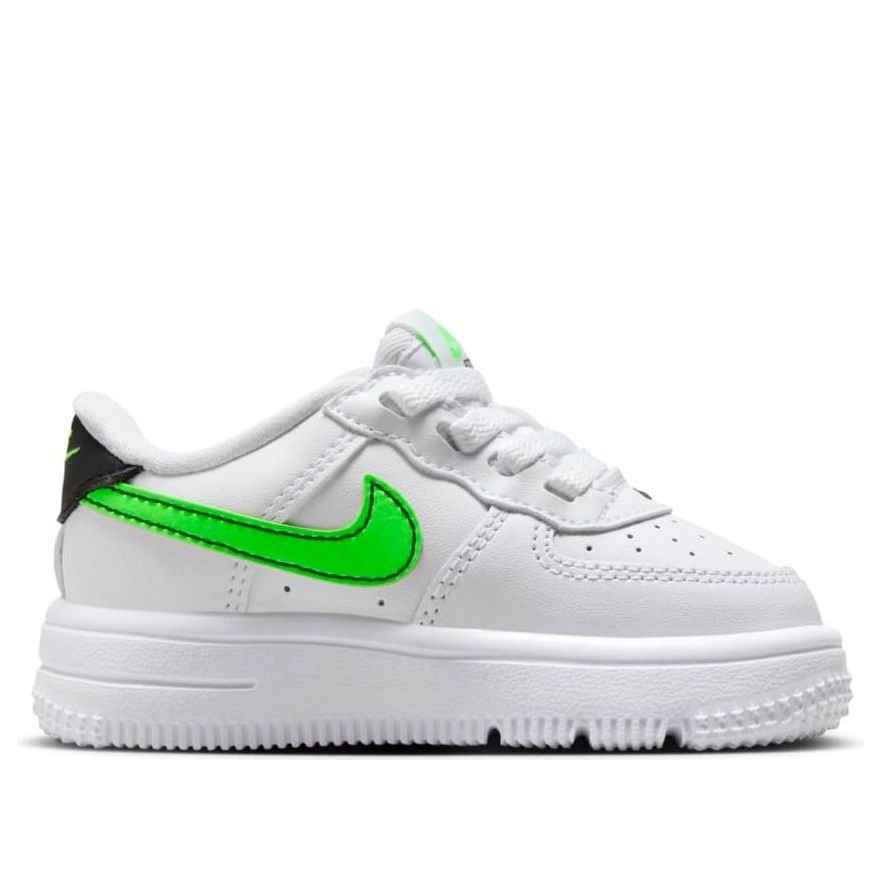 (TD) Nike Force 1 Low EasyOn 'White Green Strike' FN0236-106 - Image 2