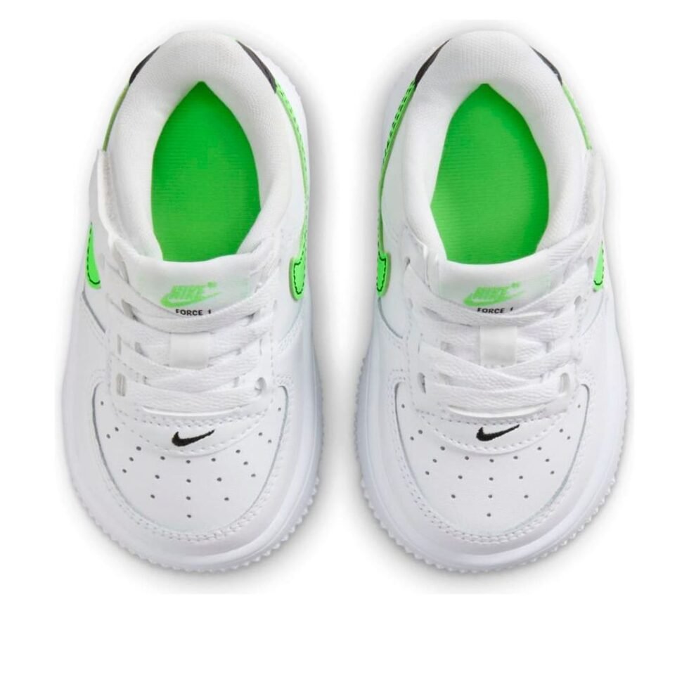 (TD) Nike Force 1 Low EasyOn 'White Green Strike' FN0236-106 - Image 4