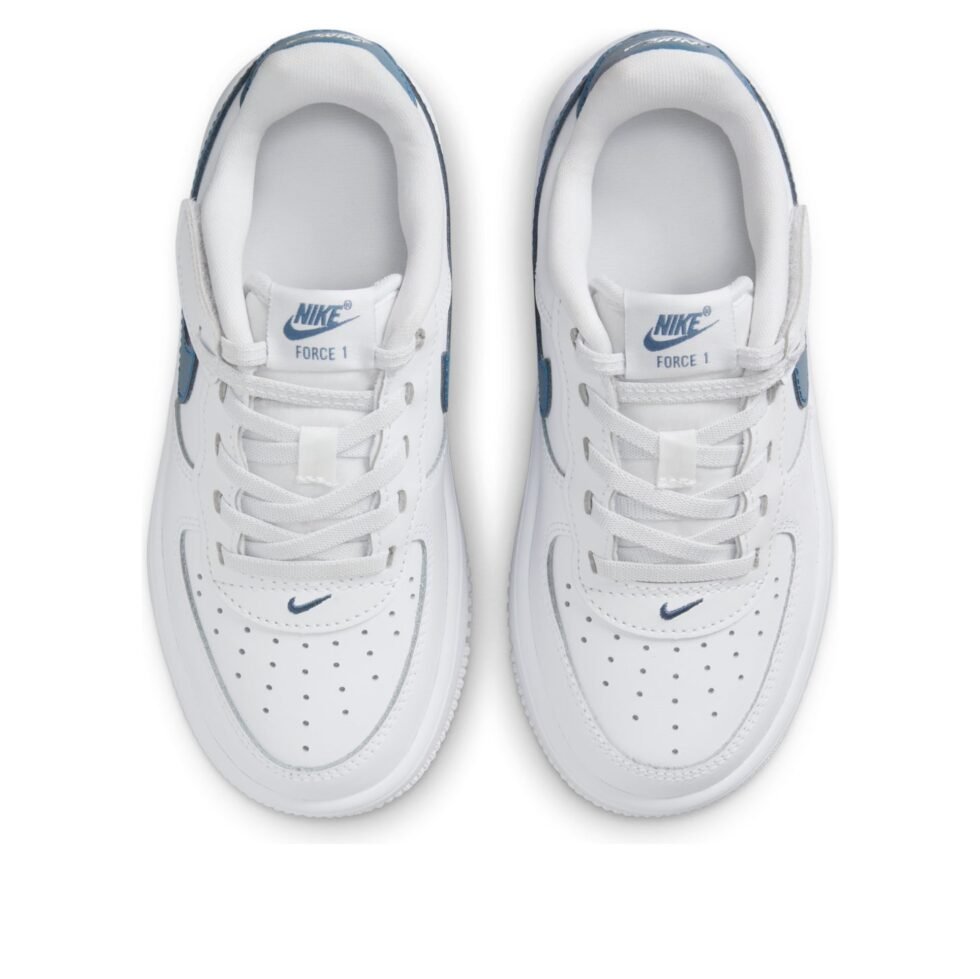 (PS) Nike Force 1 Low EasyOn 'White Thunderstorm' FN0237-110 - Image 2