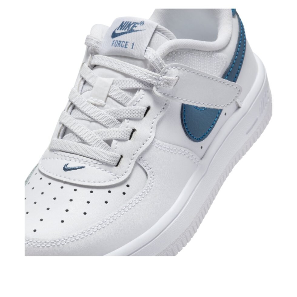 (PS) Nike Force 1 Low EasyOn 'White Thunderstorm' FN0237-110 - Image 5