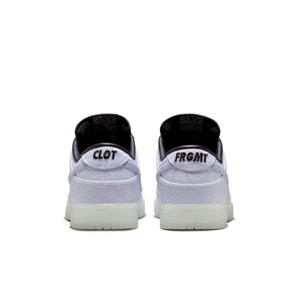 Nike x Fragment x CLOT Dunk Low '20th Anniversary' FN0315-110 - Image 5