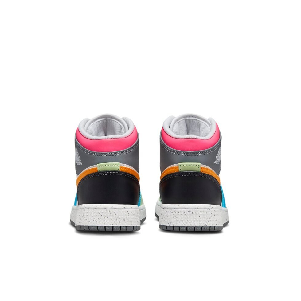 (GS) Air Jordan 1 Mid 'Multi-Color' FN1190-100 - Image 5