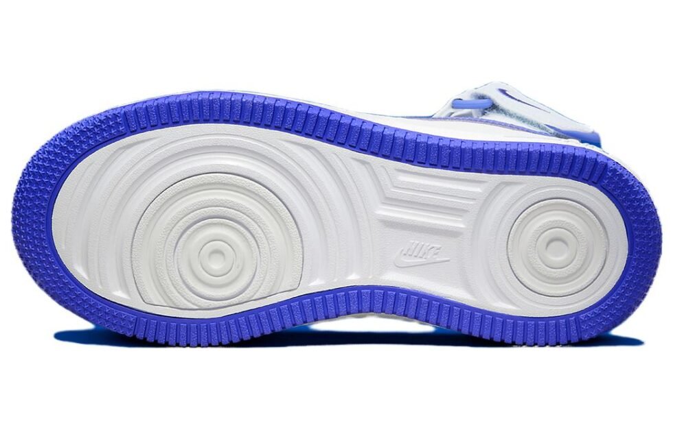 (GS) Nike Air Force 1 Mid EasyOn 'White Royal' FN1193-001 - Image 7