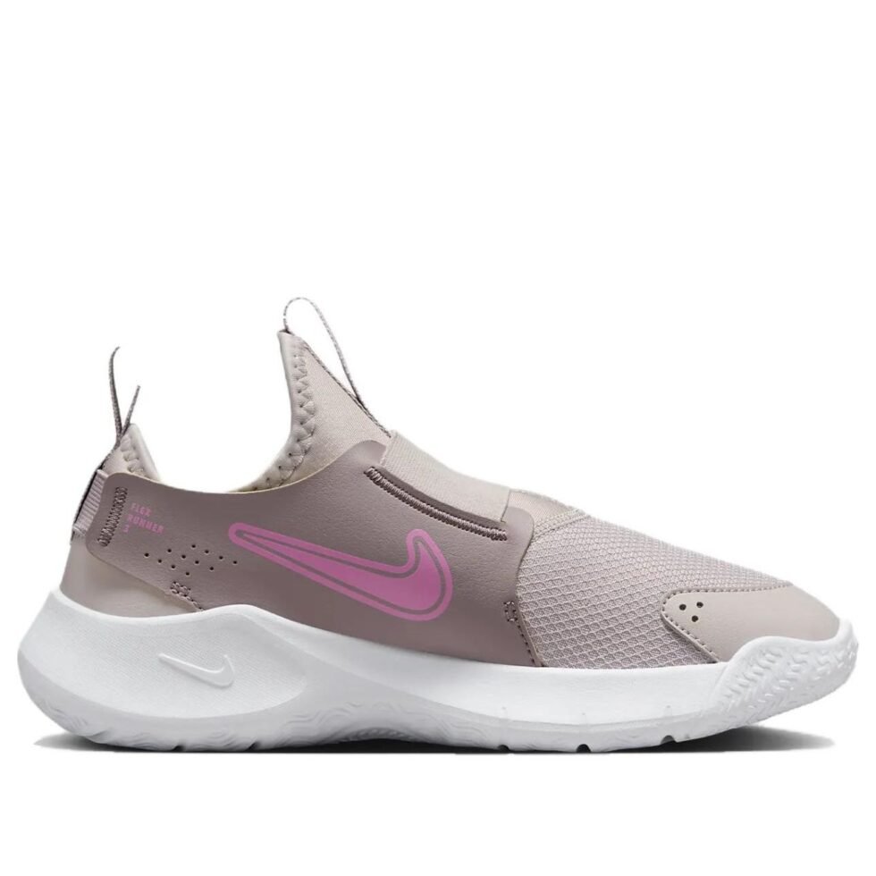 (GS) Nike Flex Runner 3 'Platinum Violet Violet Ore White Playful Pink' FN1294-003 - Image 2