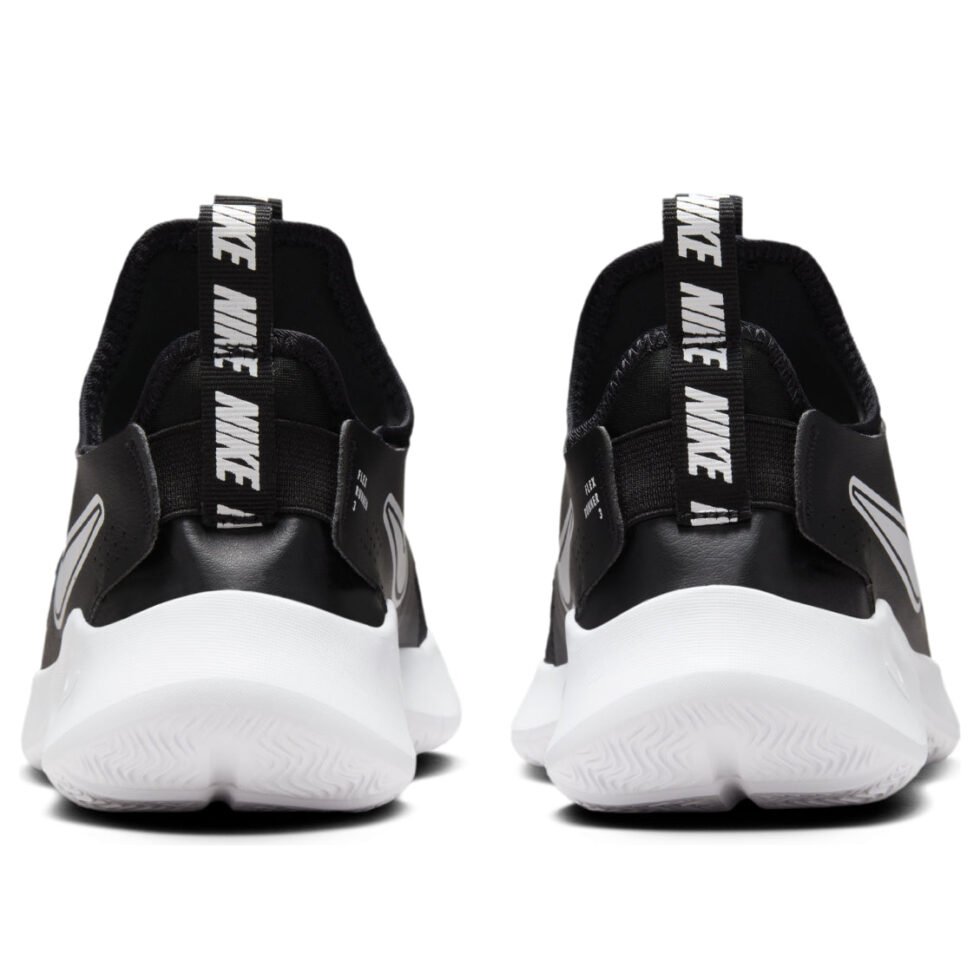 (GS) Nike Flex Runner 3 'Black White' FN1294-005 - Image 3