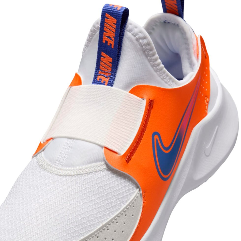 (GS) Nike Flex Runner 3 'White Total Orange Blue' FN1294-101 - Image 7