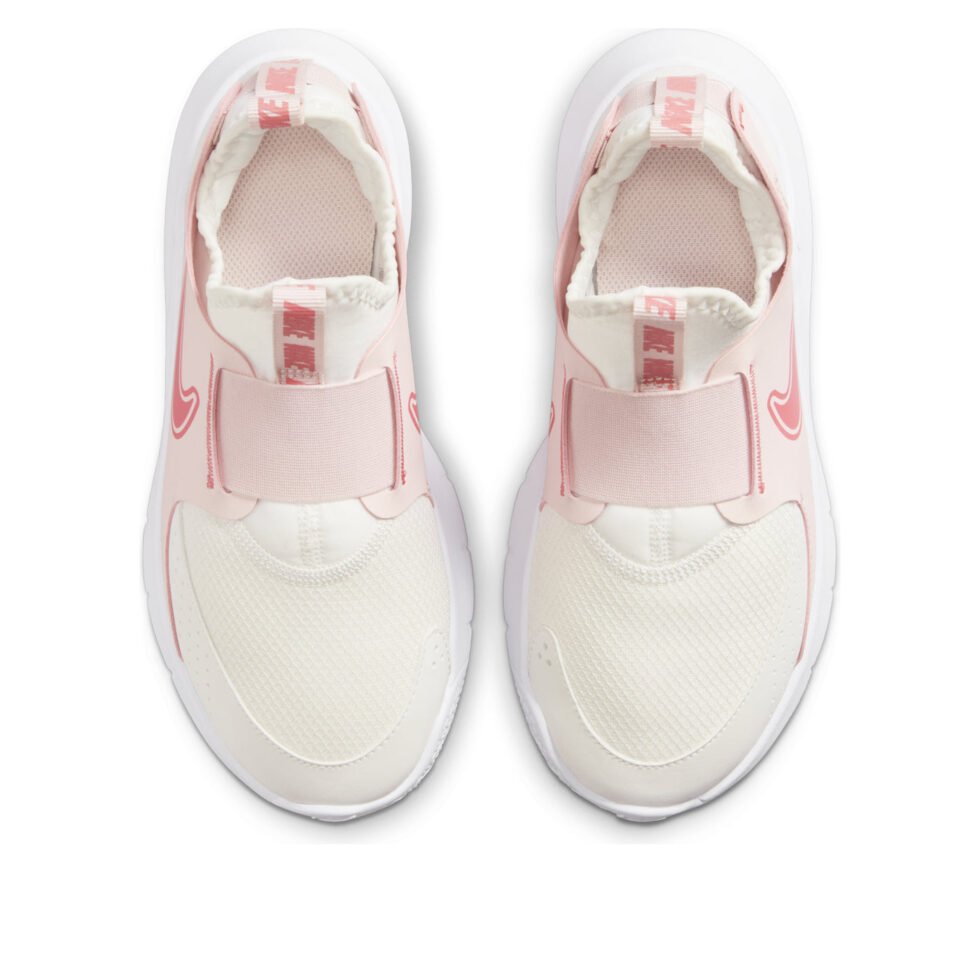 (GS) Nike Flex Runner 3 'Summit White Echo Pink Magic Ember' FN1294-104 - Image 2