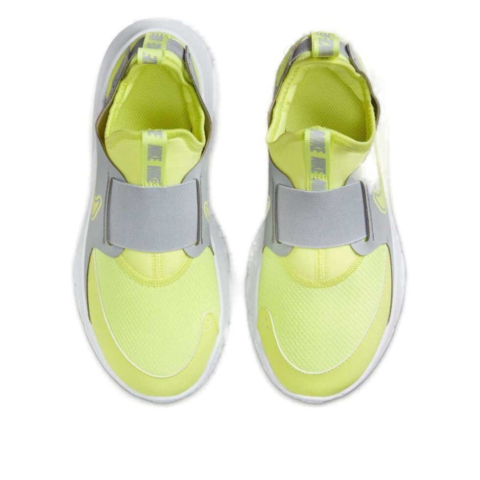 (GS) Nike Flex Runner 3 'Summit White White Light Lemon Twist' FN1294-105 - Image 2