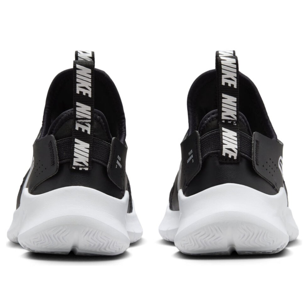 (PS) Nike Flex Runner 3 'Black White' FN1449-005 - Image 3