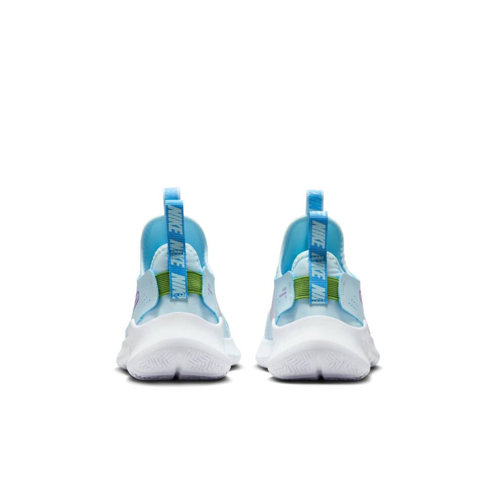 (PS) Nike Flex Runner 3 'Glacier Blue University Blue Chlorophyll Hyper Violet' FN1449-401 - Image 5