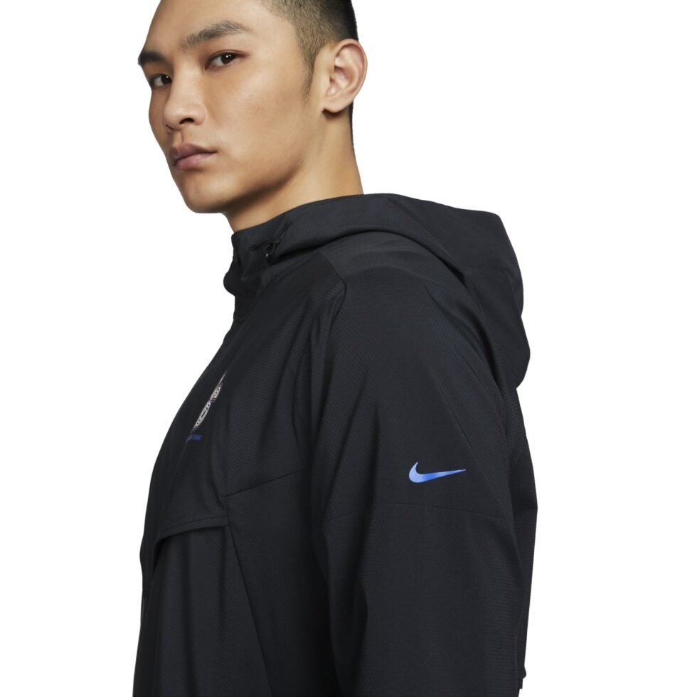 Nike Windrunner Running Energy Repel Running Jacket 'Black' FN3306-010 - Image 4