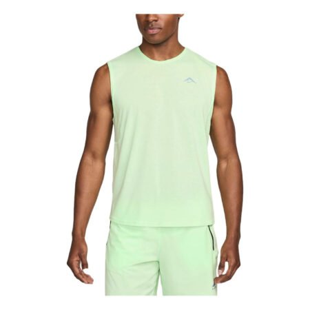 Nike Dri-FIT Trail Solar Chase Running Tank 'Vapour Green' FN3309-376