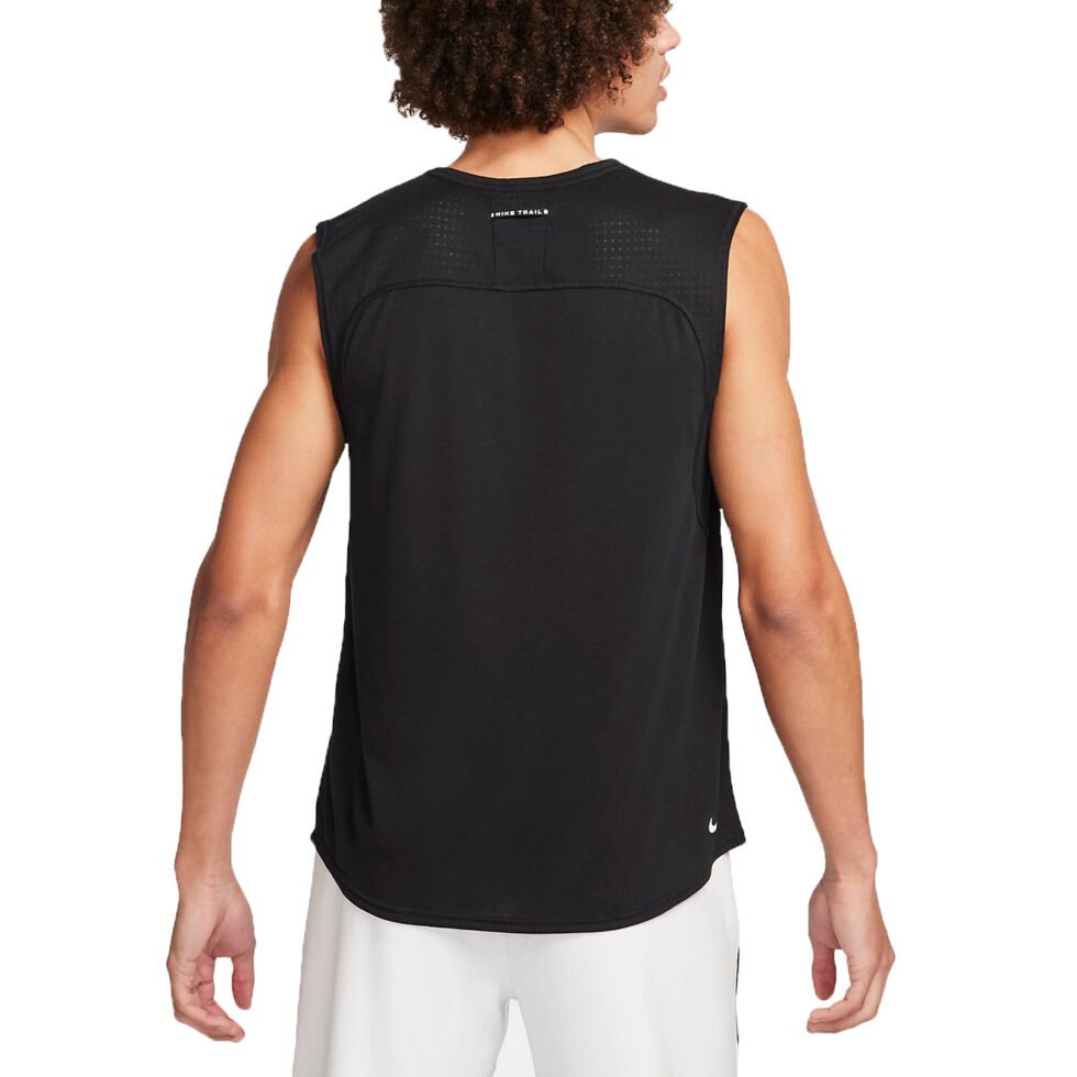 Nike Solar Chase Dri-FIT Running Tank (Asia Sizing) 'Black' FN3310-010 - Image 2