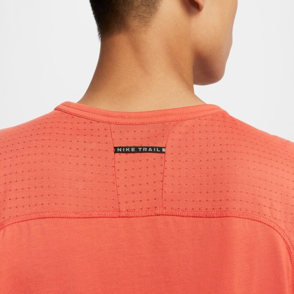 Nike Solar Chase Dri-FIT Sleeveless Running Top 'Orange' FN3310-846 - Image 3