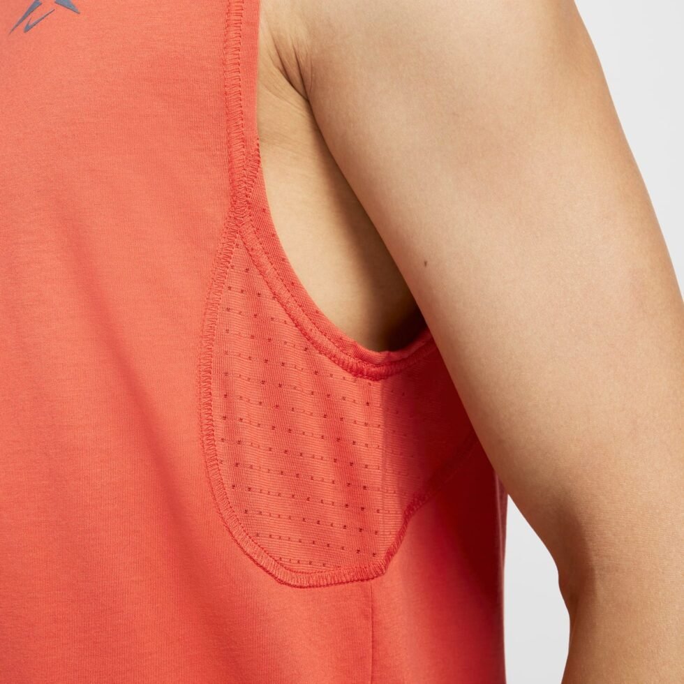 Nike Solar Chase Dri-FIT Sleeveless Running Top 'Orange' FN3310-846 - Image 4