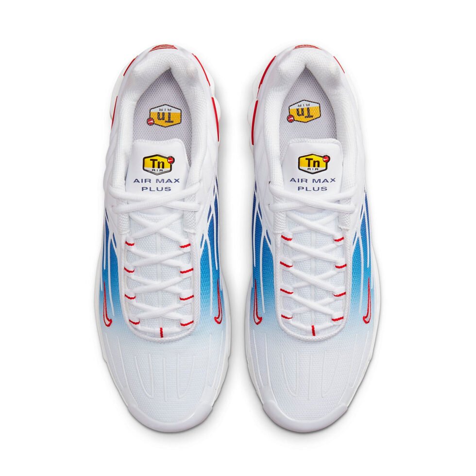 Nike Air Max Plus 3 'White University Red' FN3411-100 - Image 3