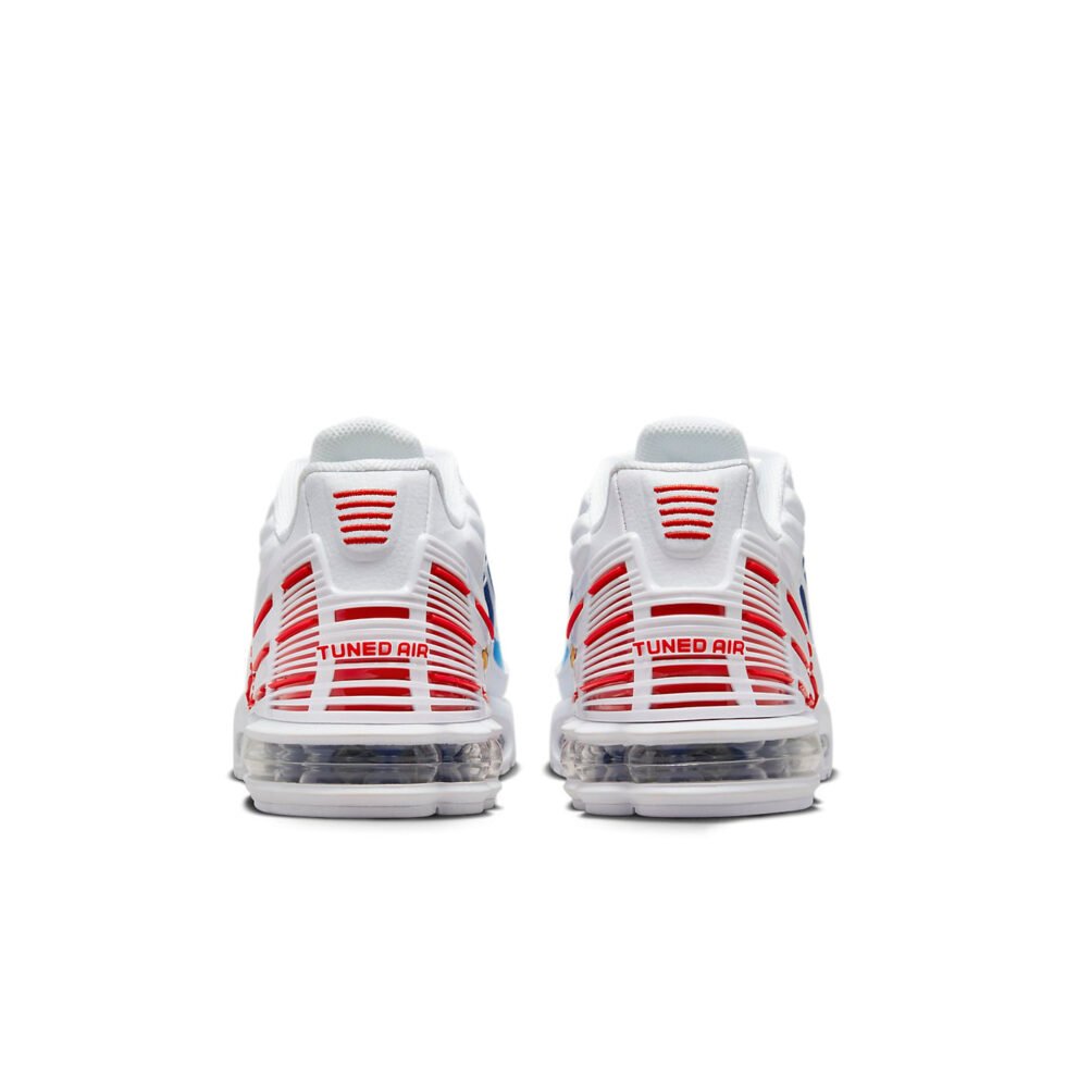 Nike Air Max Plus 3 'White University Red' FN3411-100 - Image 4