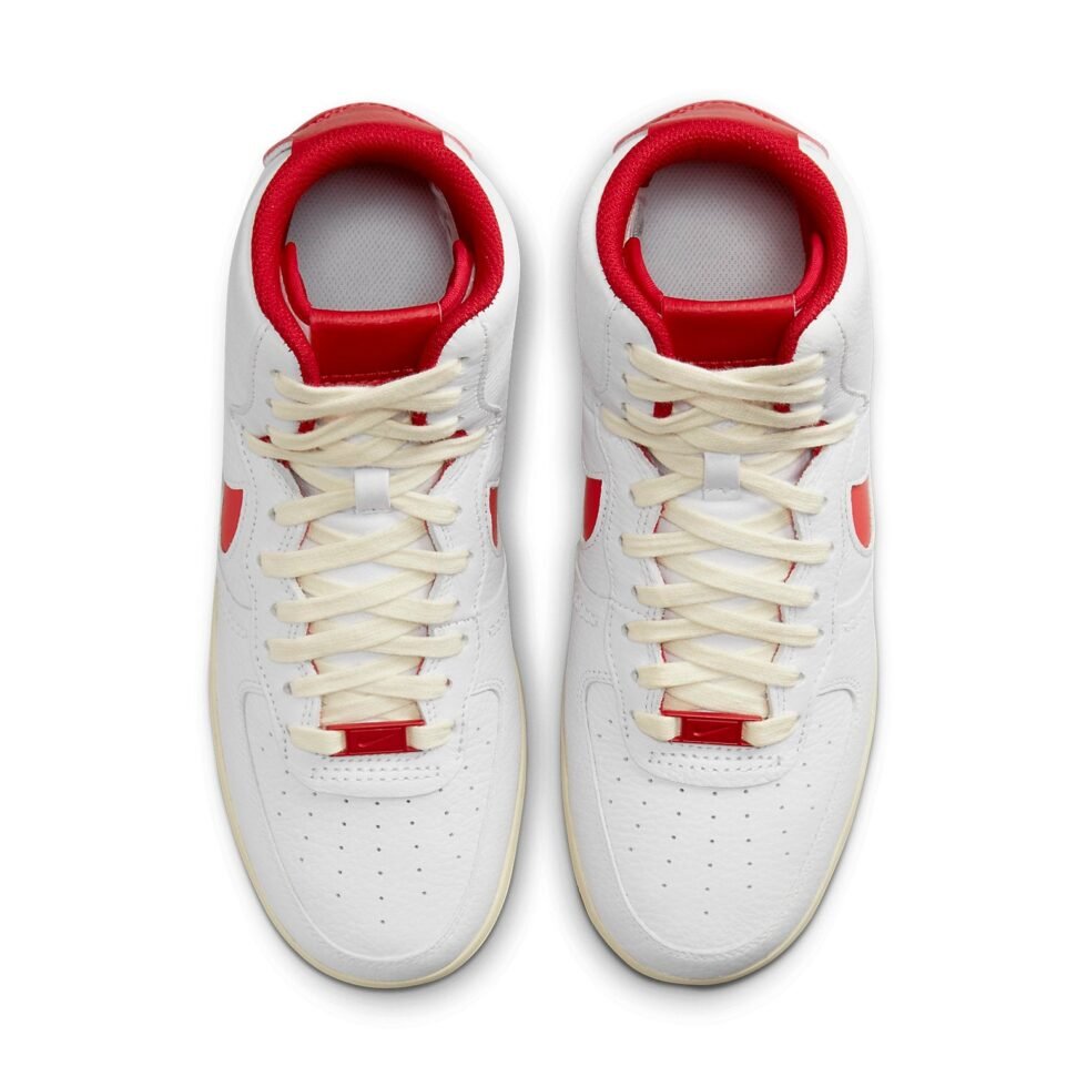 (WMNS) Nike Air Force 1 High Sculpt 'Red' FN3500-100 - Image 4