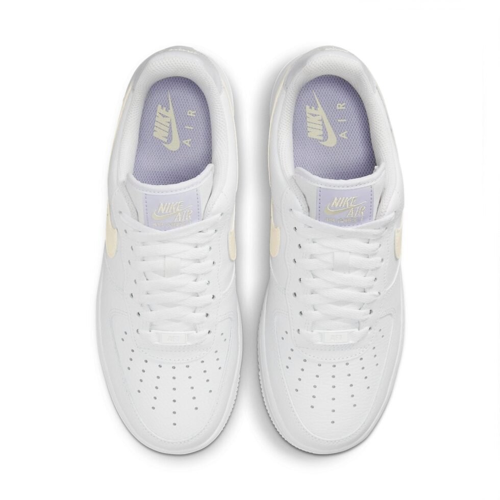 (WMNS) Nike Air Force 1 '07 'Coconut Milk Oxygen Purple' FN3501-100 - Image 4
