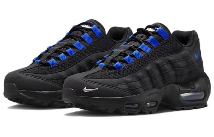 (GS) Nike Air Max 95 'Black Royal Blue' FN3876-001 - Image 3