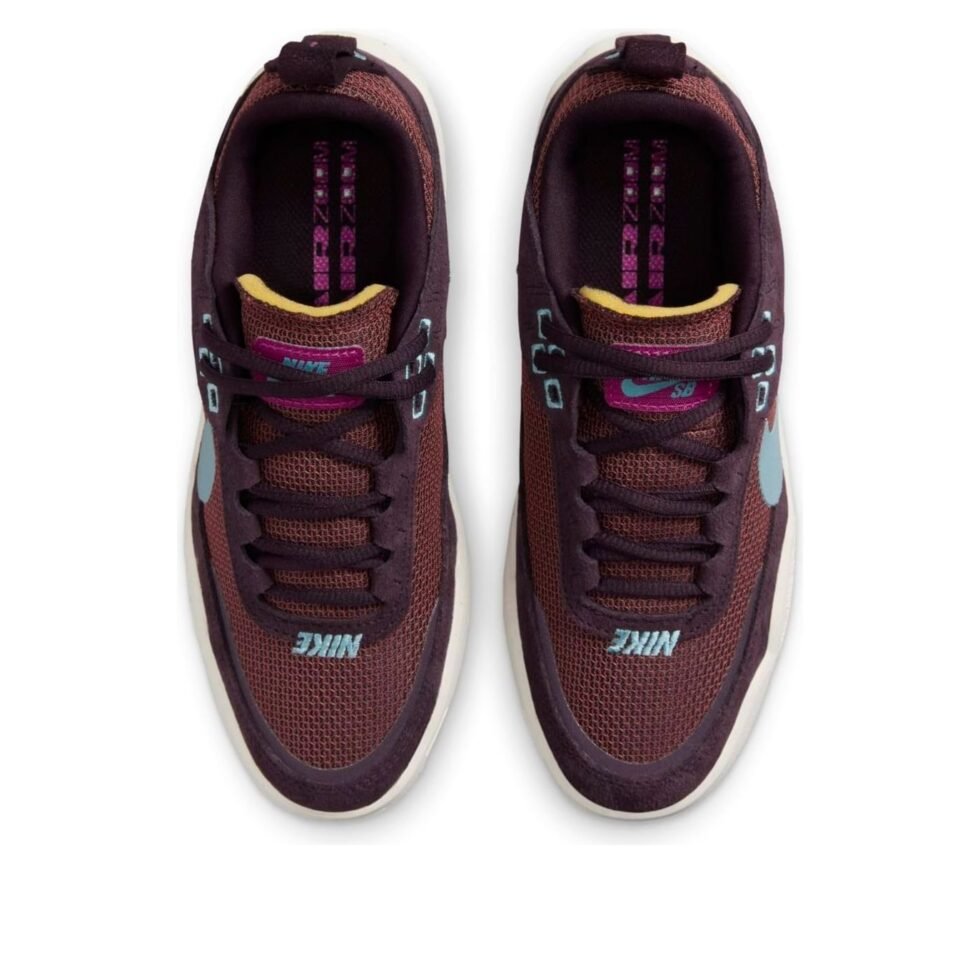 (GS) Nike SB Day One 'Burgundy Ash Denim Turquoise' FN4210-600 - Image 4