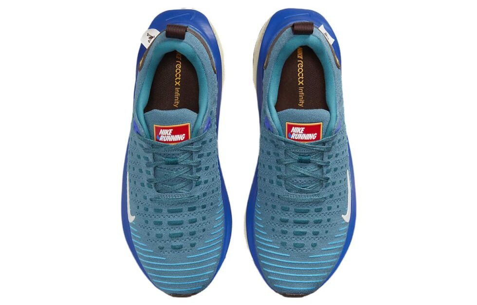 Nike React Infinity Run Flyknit 4 'Aqua' FN4265-400 - Image 4