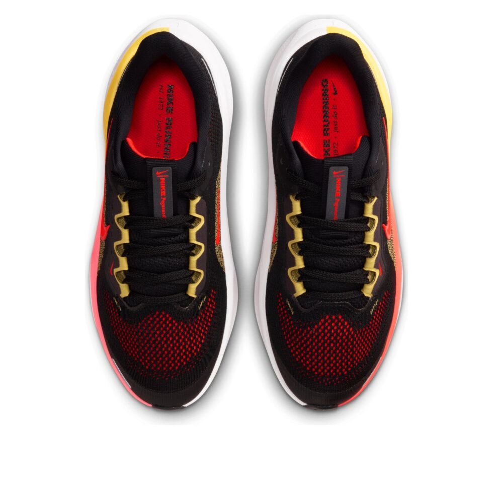 (GS) Nike Air Zoom Pegasus 41 'Black Glossy Deep Red' FN5041-005 - Image 2