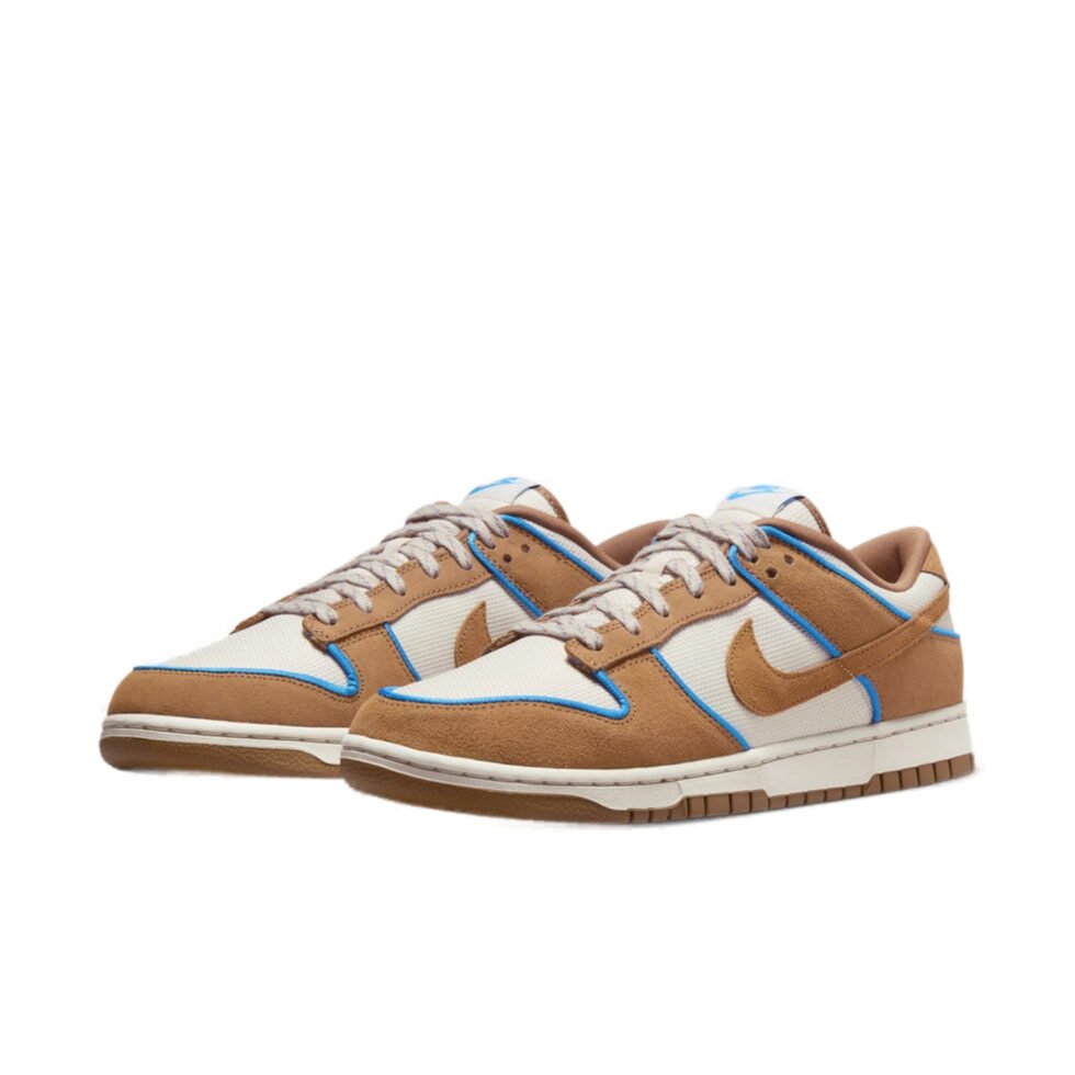 Nike Dunk Low 'Light British Tan' FN5825-100 - Image 2
