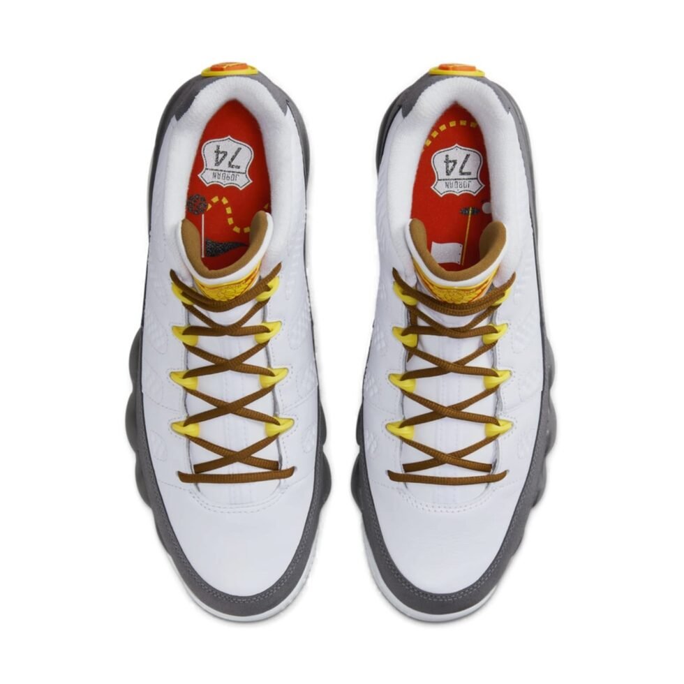 Air Jordan 9 Low Golf 'US Open' FN6931-100 - Image 4