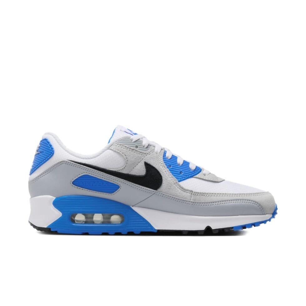 Nike Air Max 90 'Pure Platinum Photo Blue' FN6958-102 - Image 2