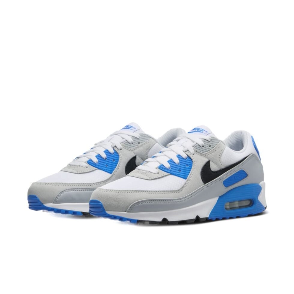 Nike Air Max 90 'Pure Platinum Photo Blue' FN6958-102 - Image 3