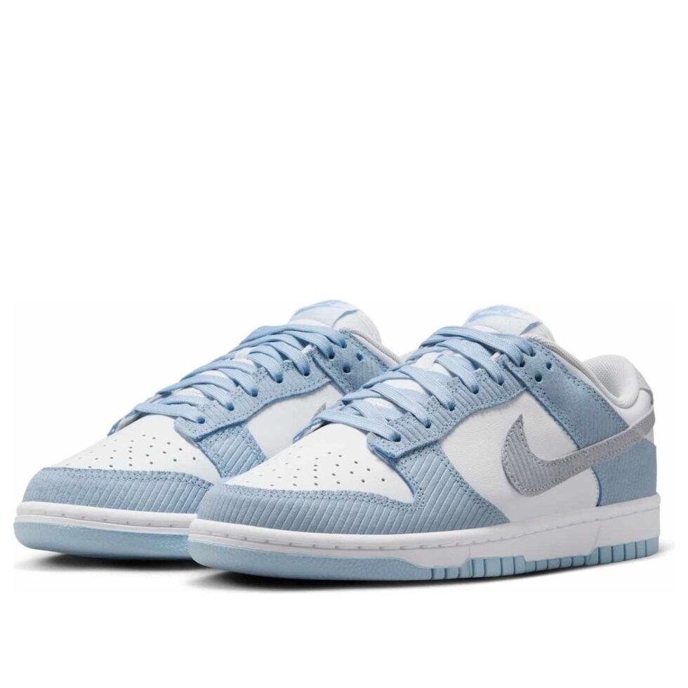 (WMNS) Nike Dunk Low 'Blue Corduroy' FN7167-400 - Image 3