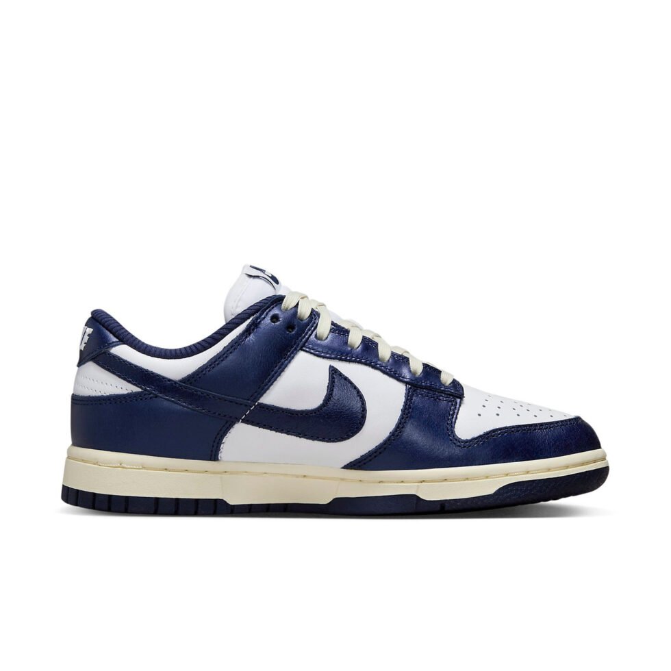 (WMNS) Nike Dunk Low 'Midnight Navy White' FN7197-100 - Image 2