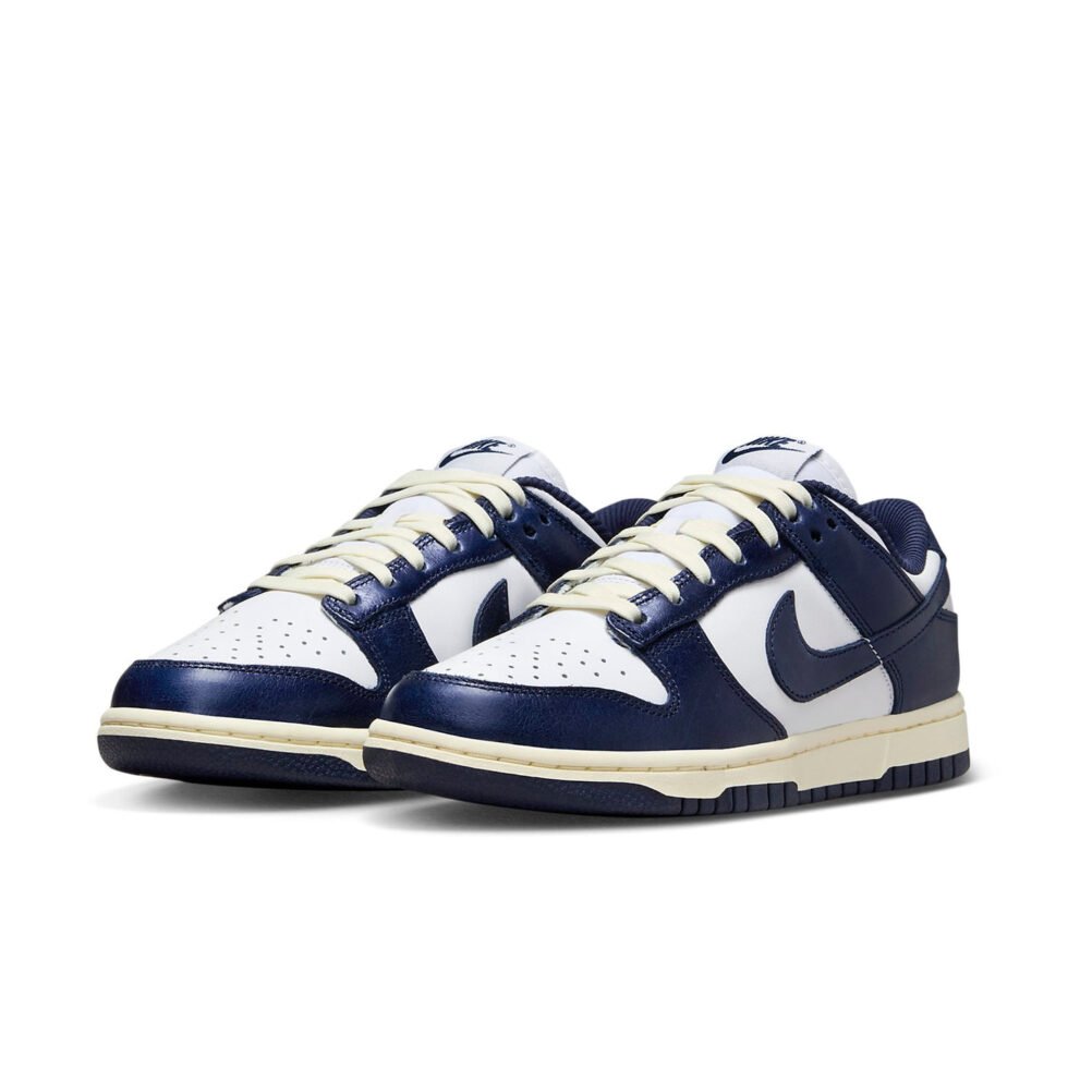 (WMNS) Nike Dunk Low 'Midnight Navy White' FN7197-100 - Image 3