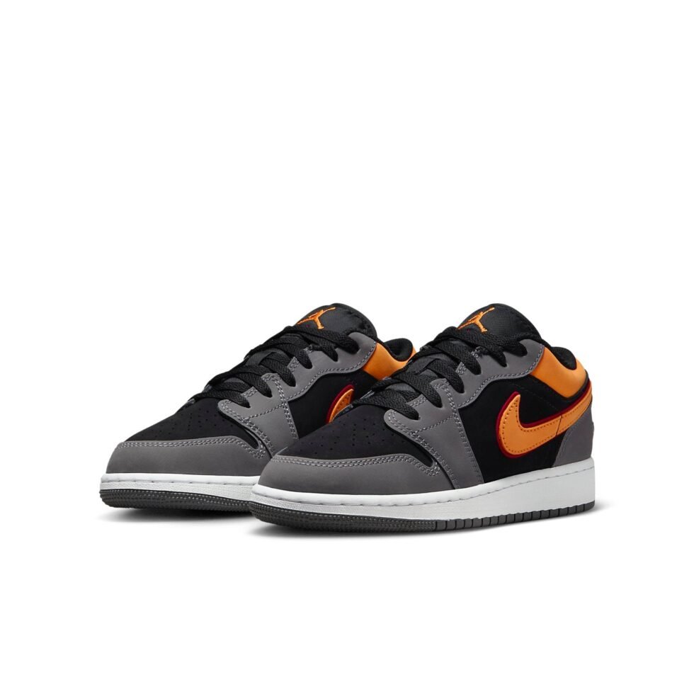 (GS) Air Jordan 1 Low SE 'Vivid Orange' FN7671-008 - Image 3