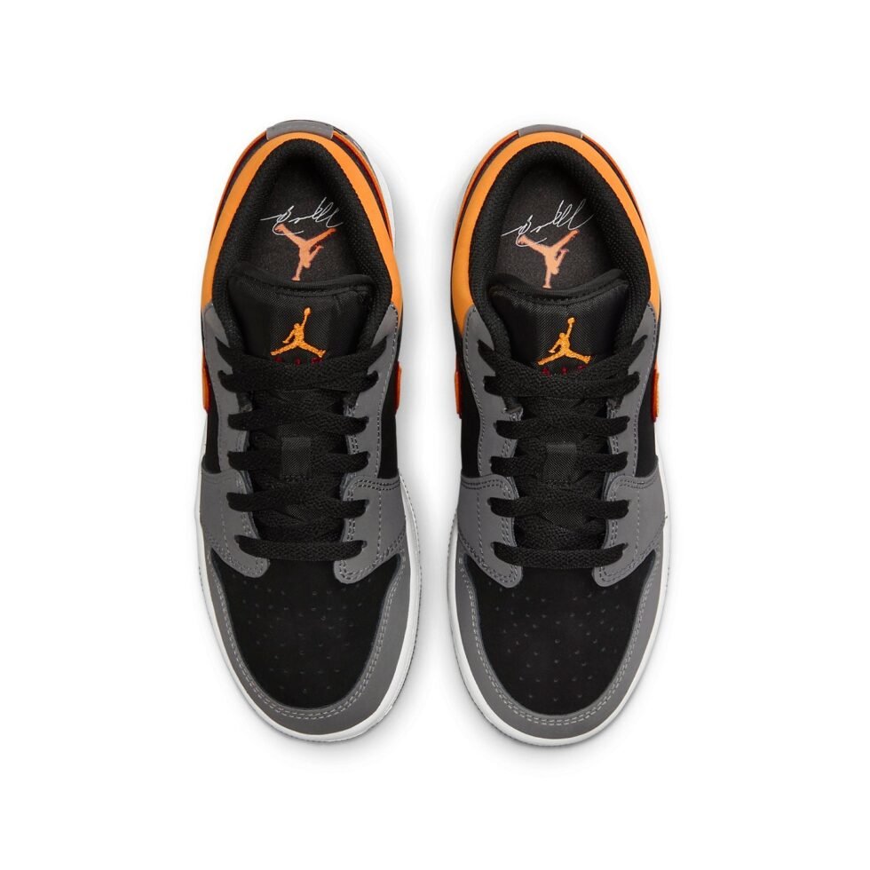 (GS) Air Jordan 1 Low SE 'Vivid Orange' FN7671-008 - Image 4