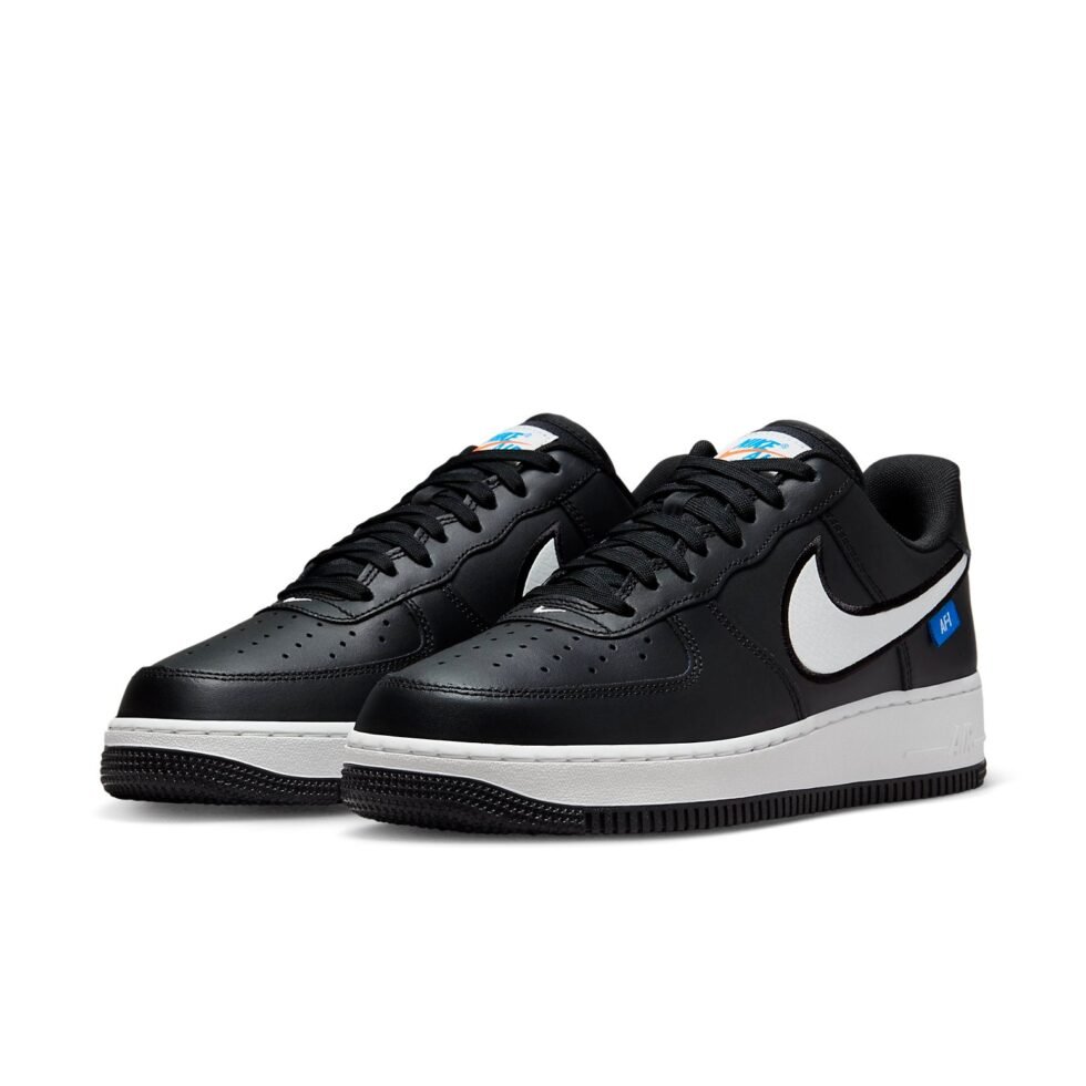 Nike Air Force 1 Low 'Black White' FN7804-001 - Image 3