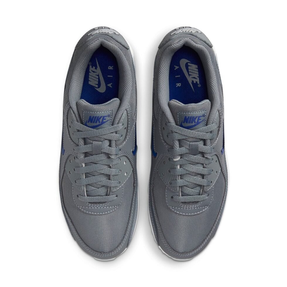 Nike Air Max 90 Jewel 'Grey Royal Blue' FN8005-001 - Image 4