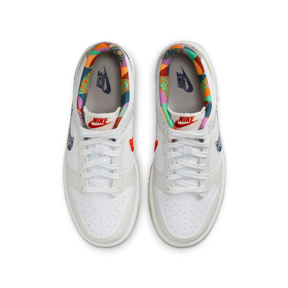 (GS) Nike Dunk Low 'Paisley Multi' FN8913-141 - Image 3