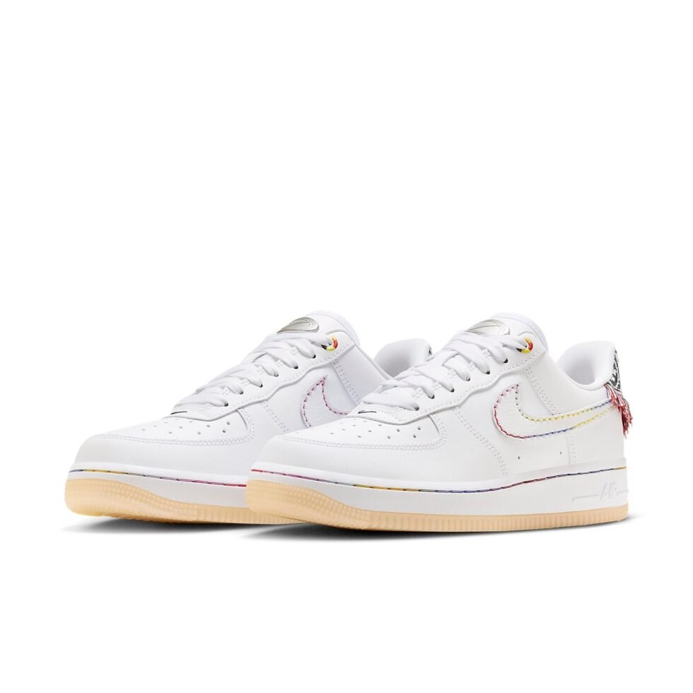 (WMNS) Nike Air Force 1 Low 'White Multi Patch' FN8918-111 - Image 3