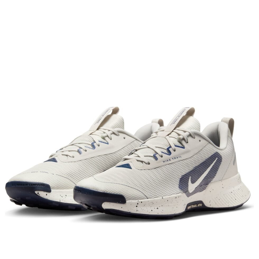 Nike Juniper Trail 3 'Light Bone Midnight Navy Summit White' FQ0904-005 - Image 4