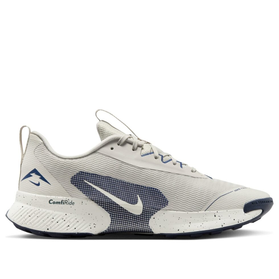 Nike Juniper Trail 3 'Light Bone Midnight Navy Summit White' FQ0904-005 - Image 6