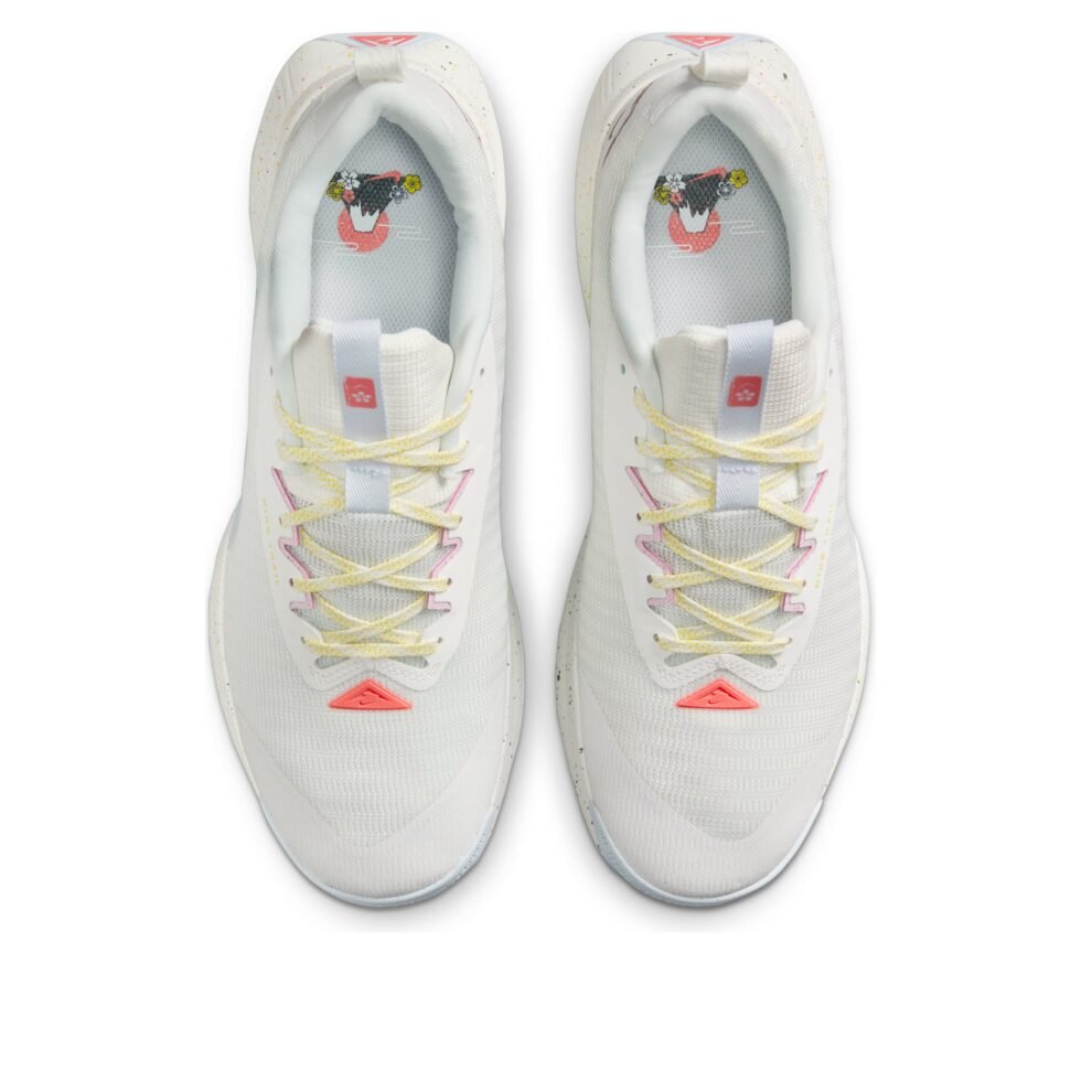 Nike Juniper Trail 3 'Summit White Pure Platinum Magic Ember Armory Navy' FQ0904-100 - Image 2