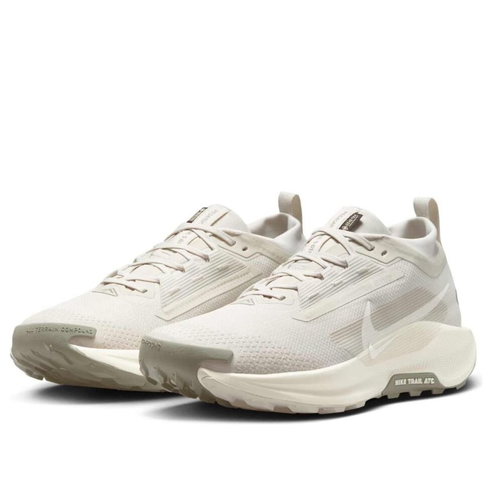 Nike React Pegasus Trail 5 Gore-Tex 'Light Bone Light Army Sail' FQ0908-008 - Image 3